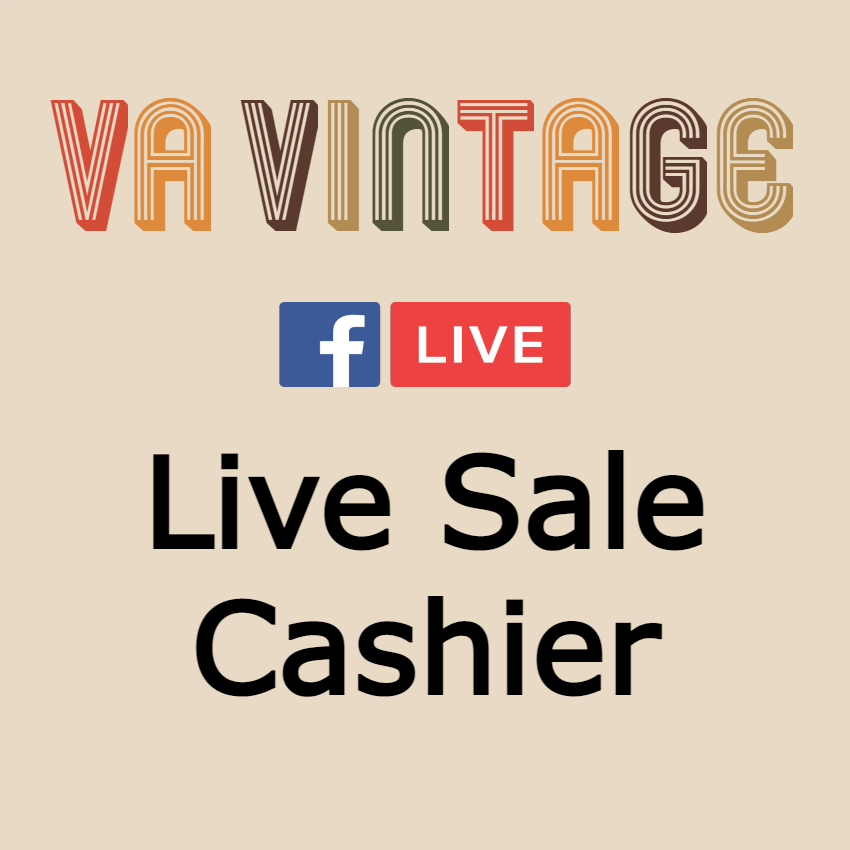 Facebook Live Sales Cashier