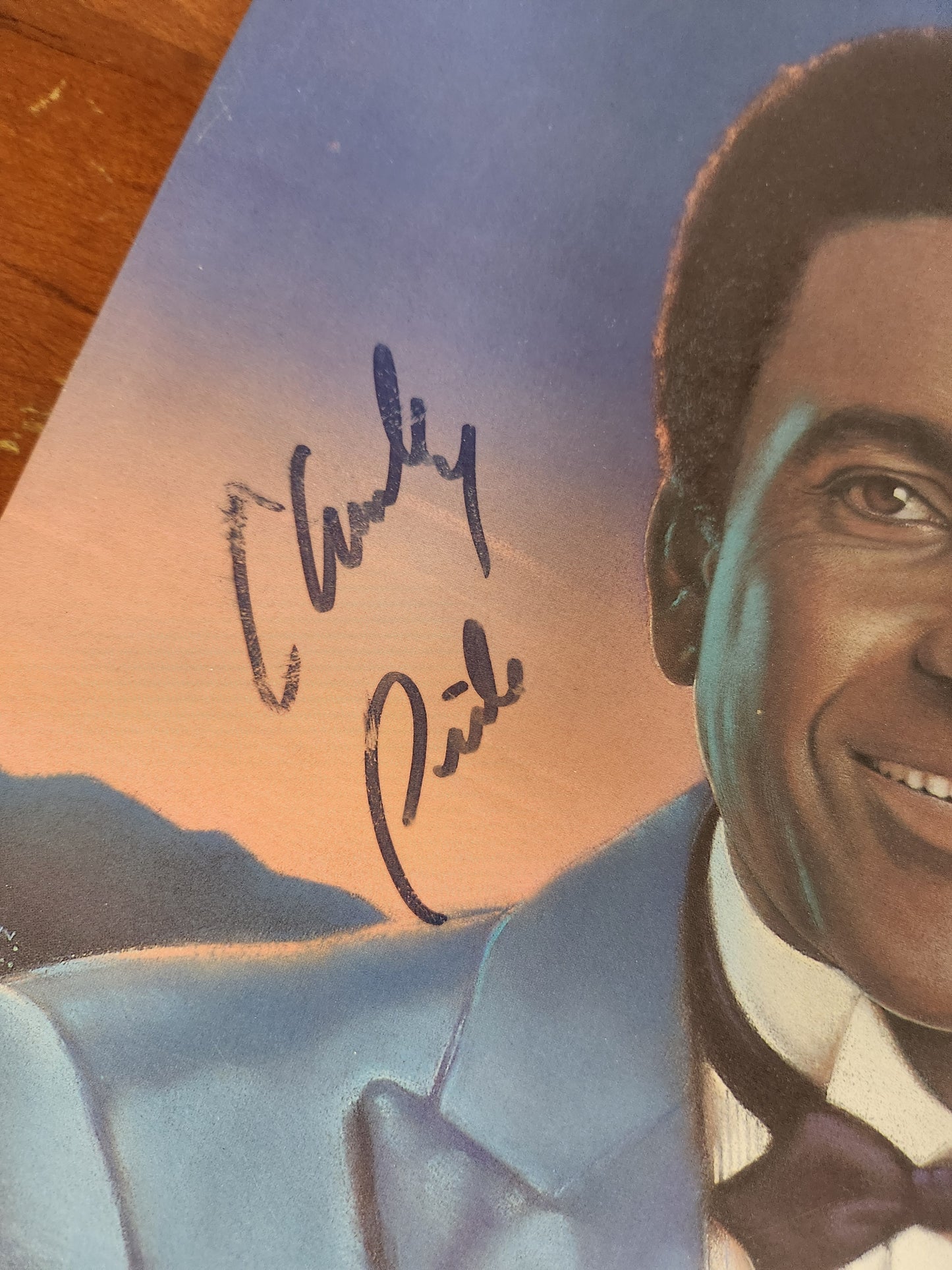 Autographed Signature Vinyl: Charley Pride "The Best There Is" Album LP, 1986, RCA Records.