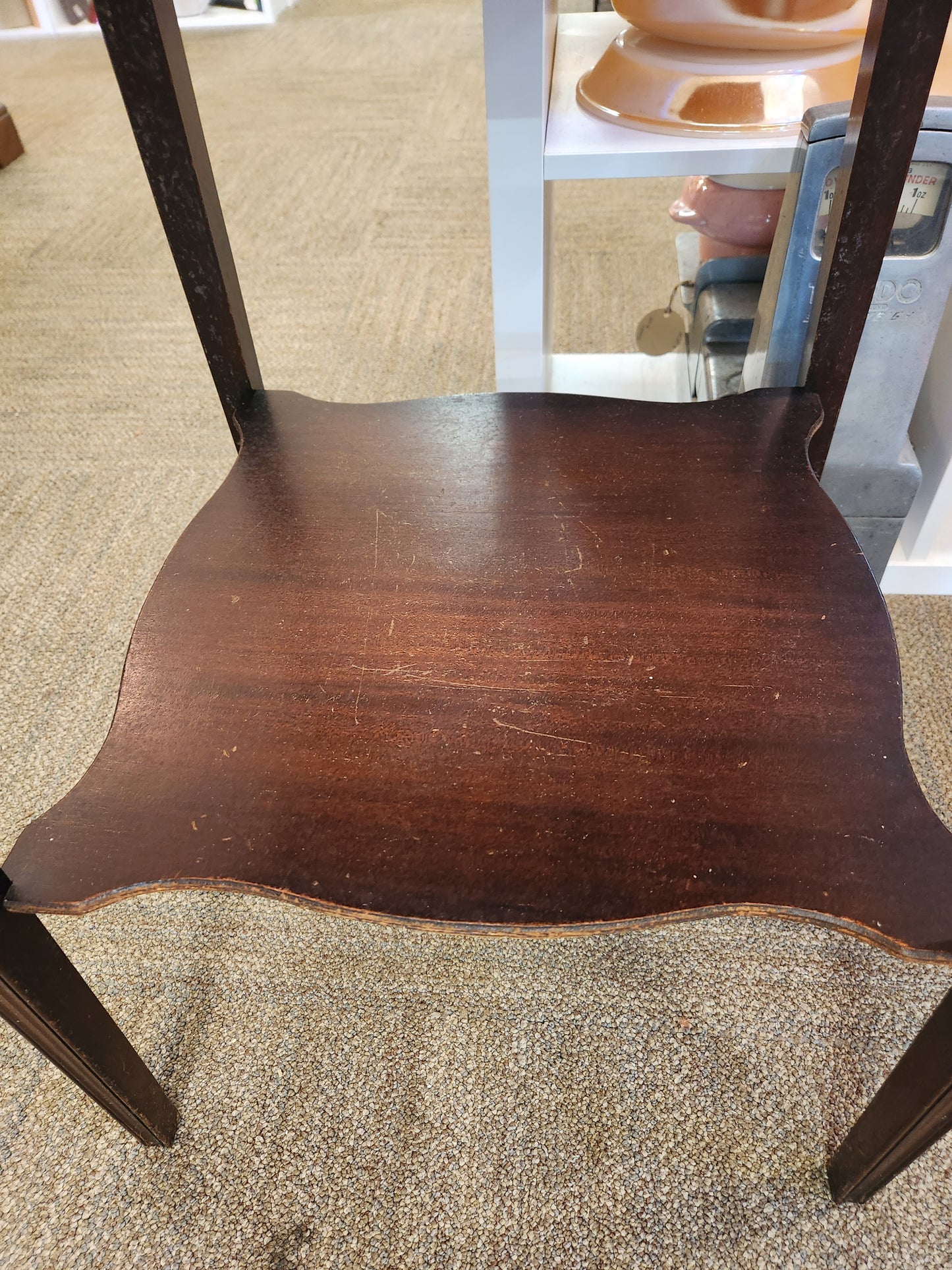 Vintage Wood Side Table