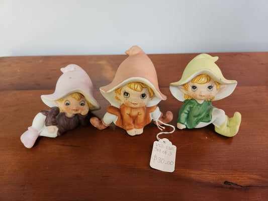 Vintage Elf Fairies