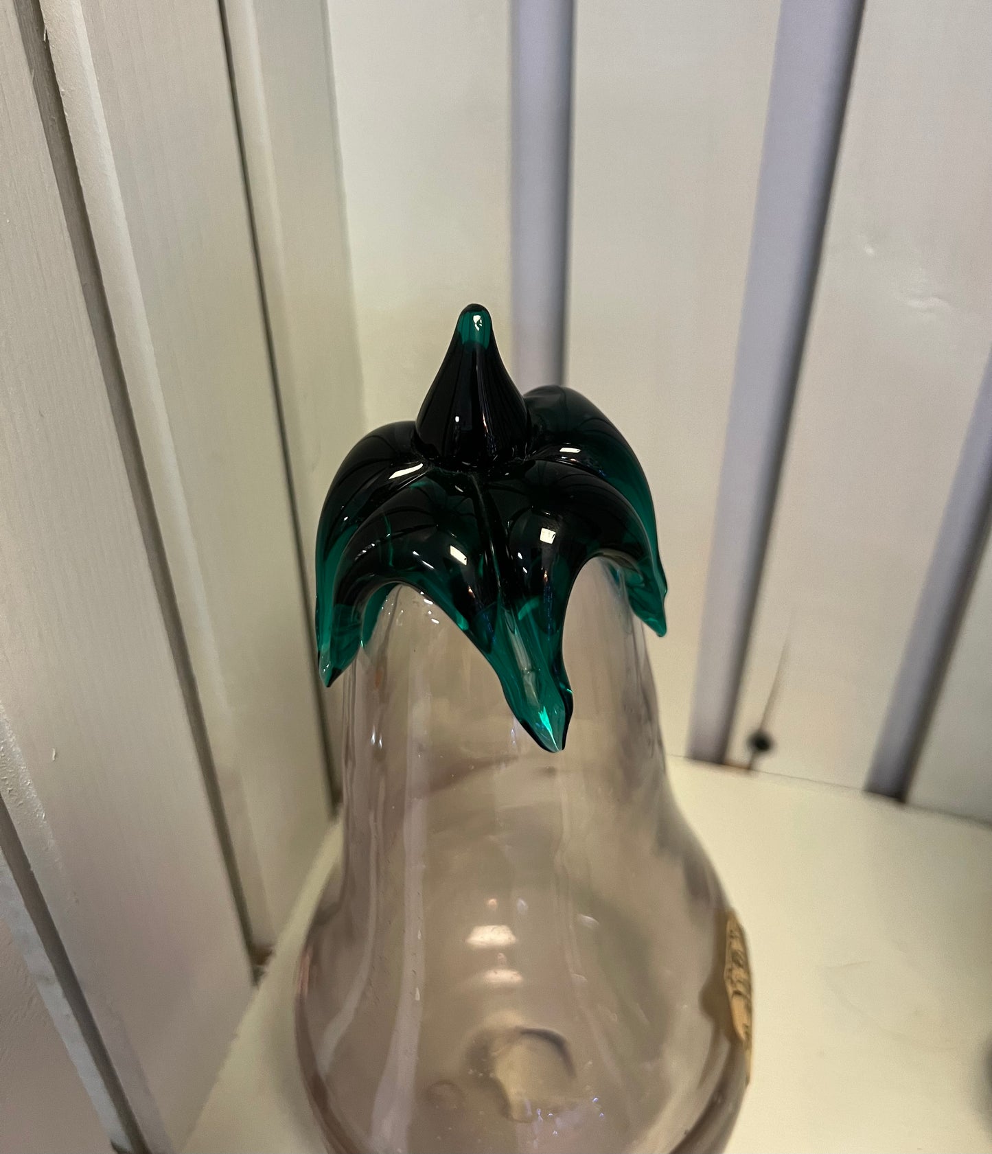 Blenko Art Glass Eggplant