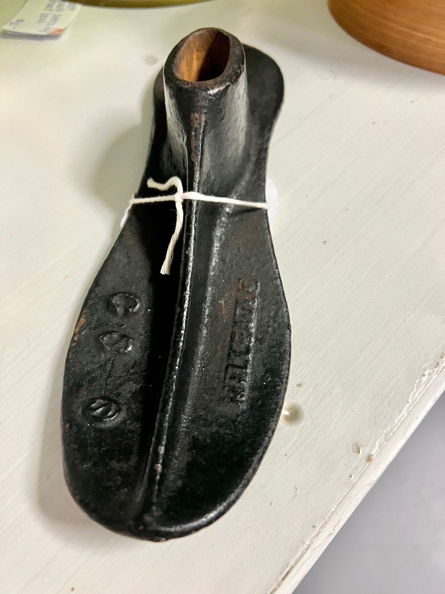 Cast Iron Cobblers Shoe Form