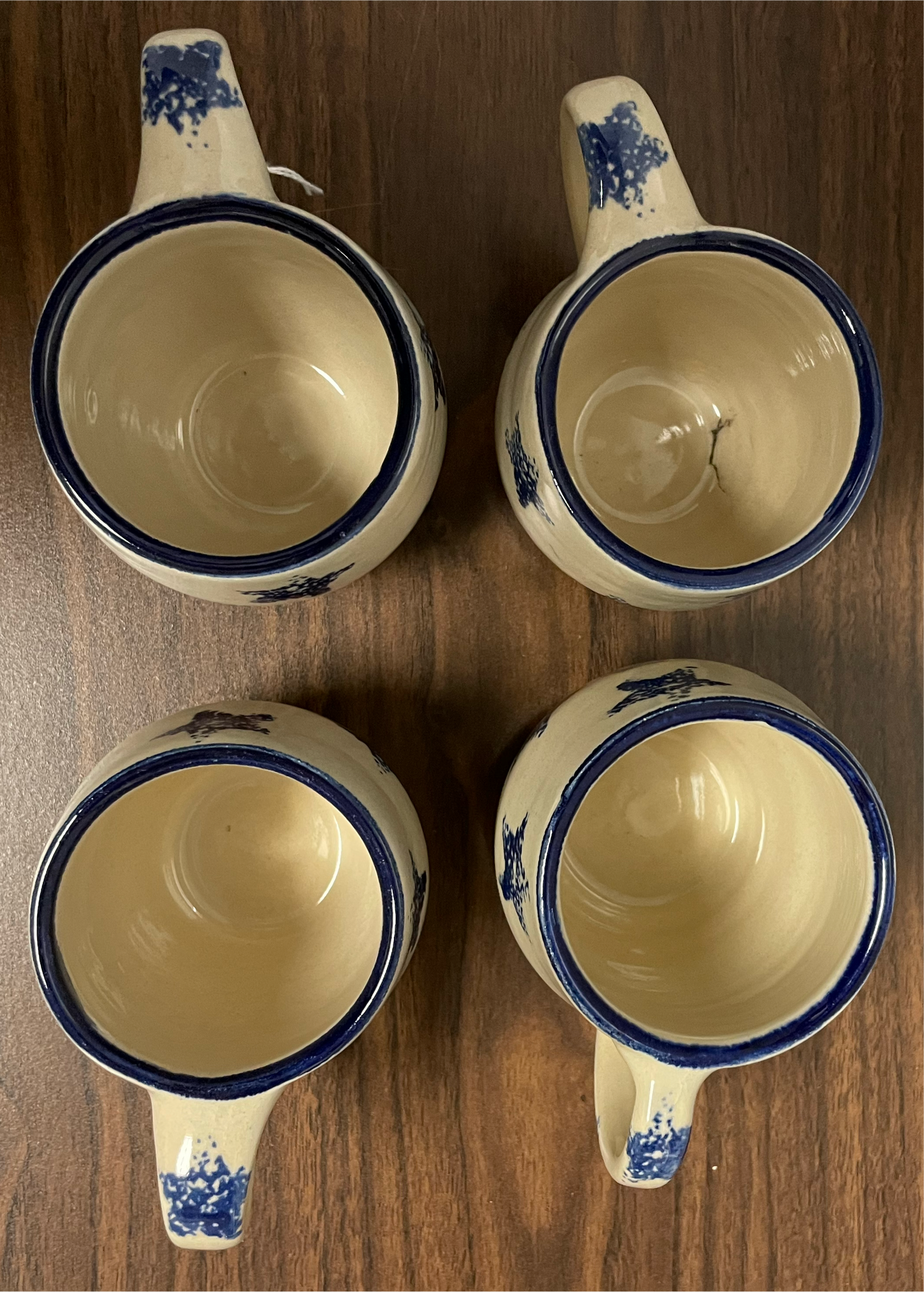 Marshall Pottery Mugs-Set of 4