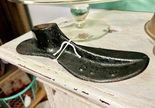 Cast Iron Cobblers Shoe Form