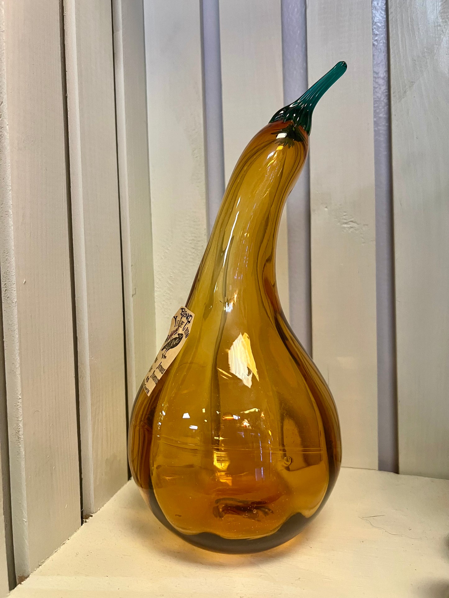 Blenko Art Glass Squash