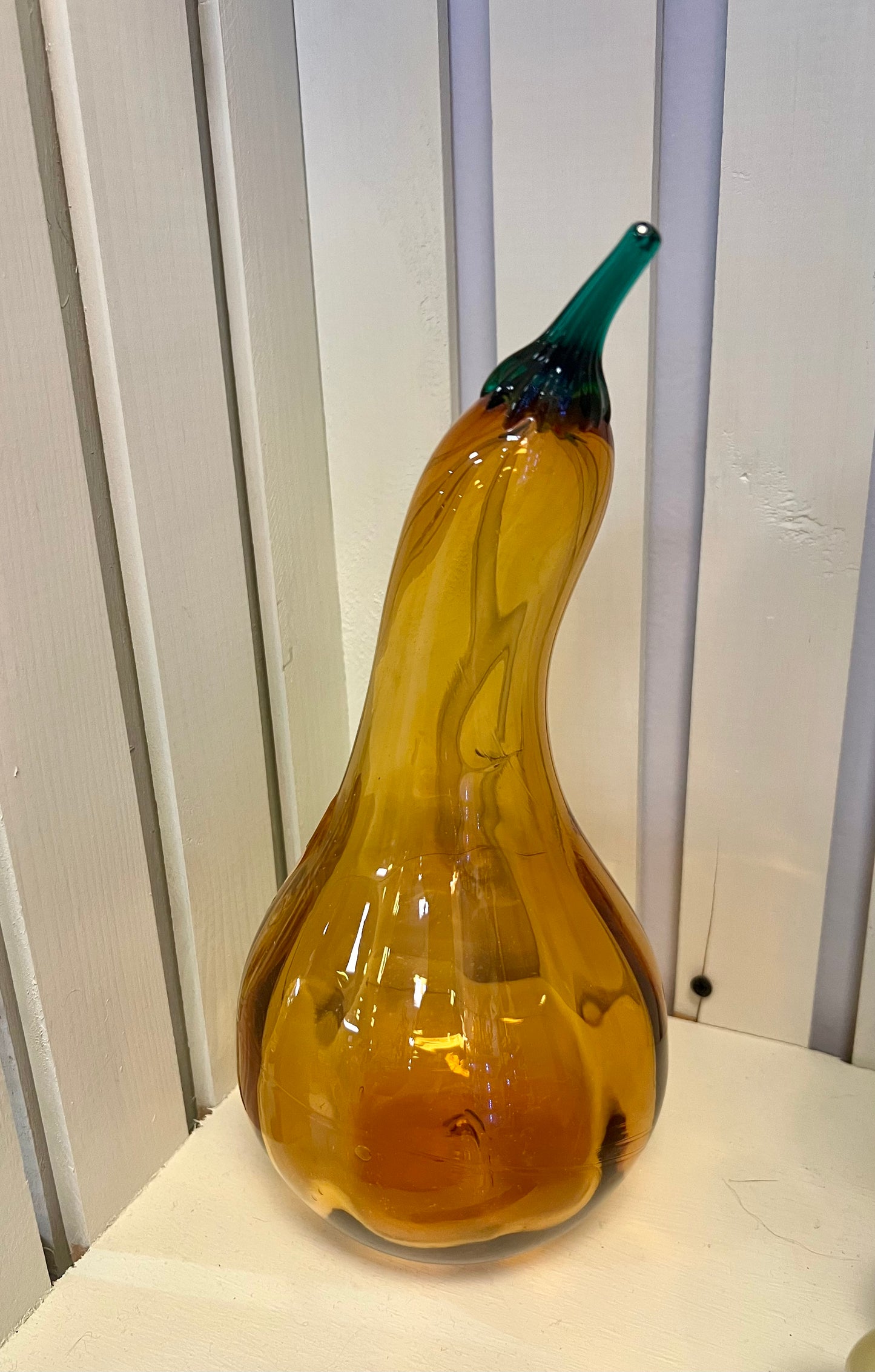 Blenko Art Glass Squash