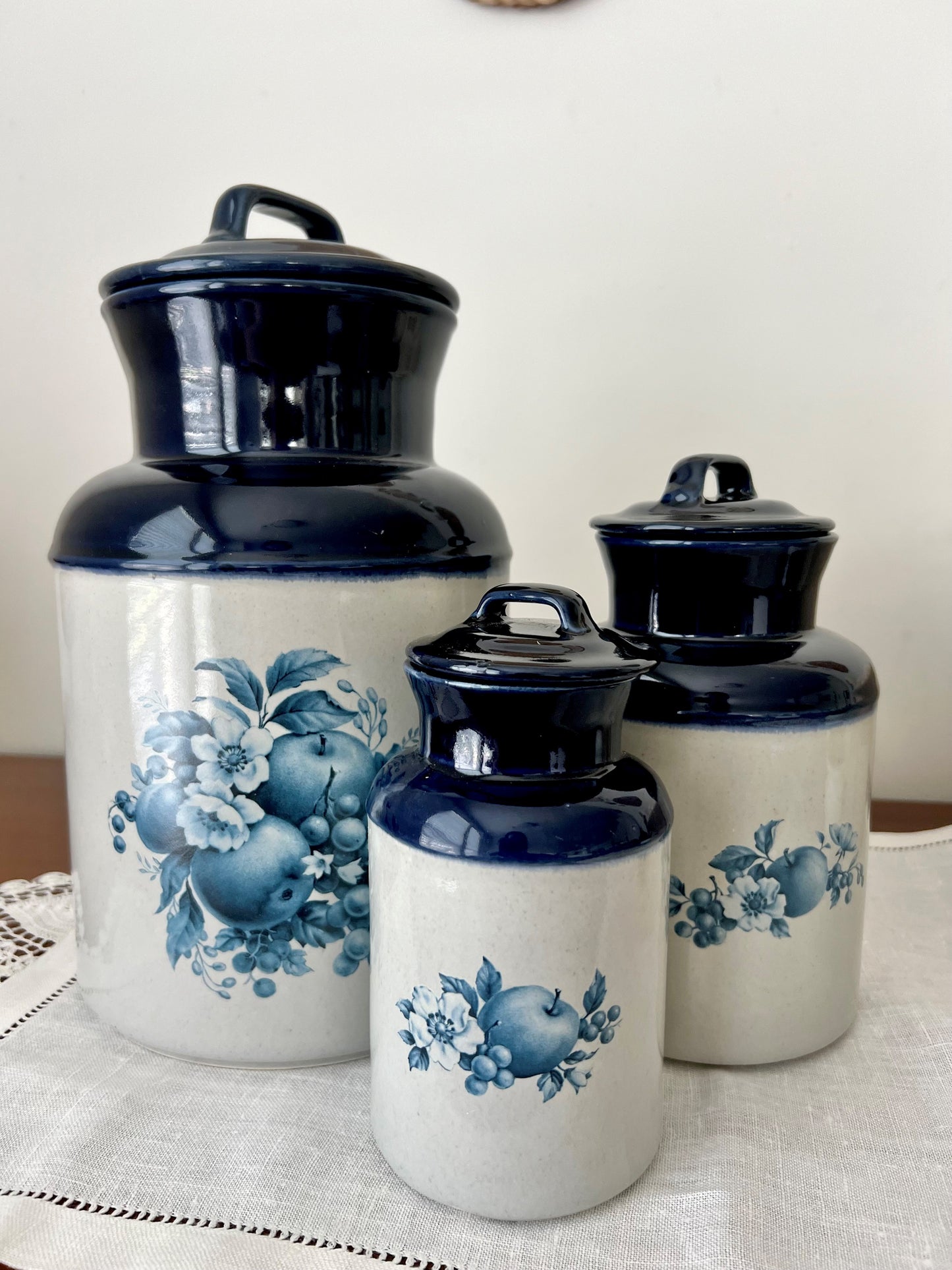 McCoy USA Pottery Canisters | Milk Jug Shaped | Set of 3