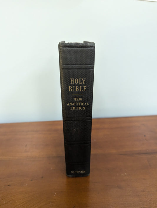 1938 Bible - New Analytical Edition