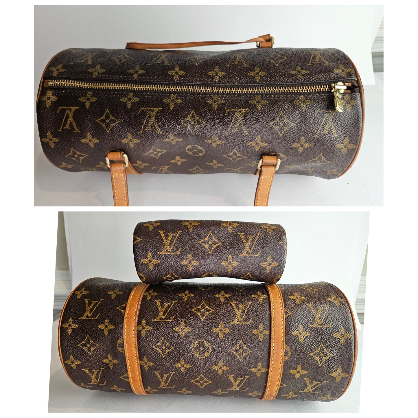 Authentic Monogram Papillon 30 with mini Pochette