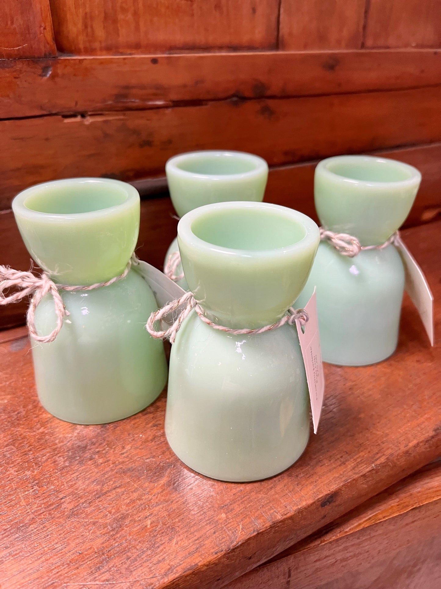 FireKing Jadeite Double Egg Cup