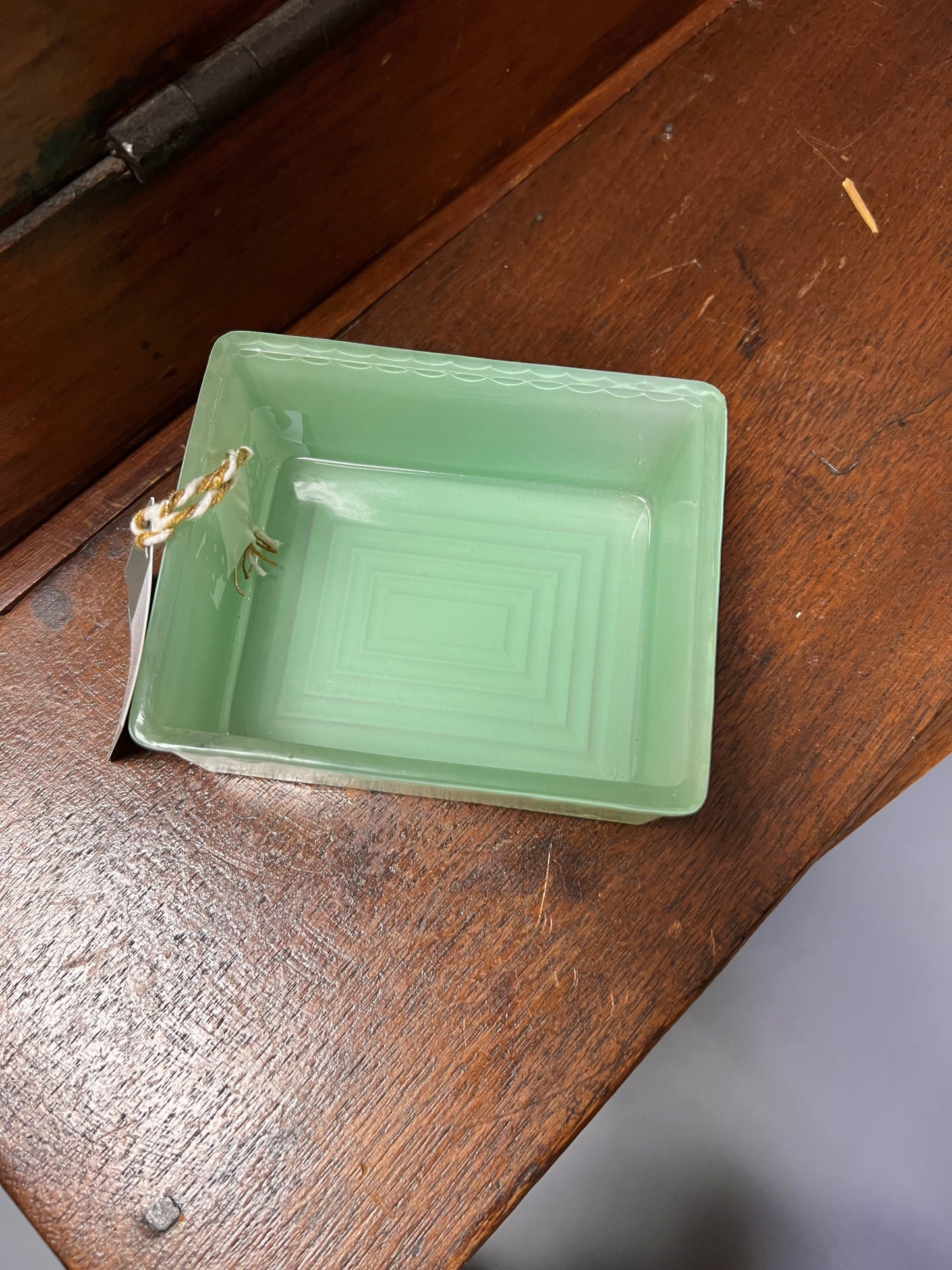 Anchor Hocking Trinket Dish | Green