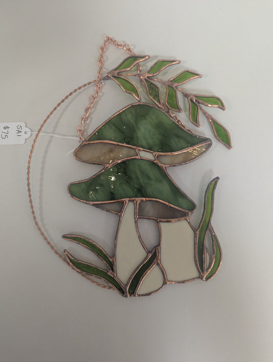 Mushroom Stained Glass