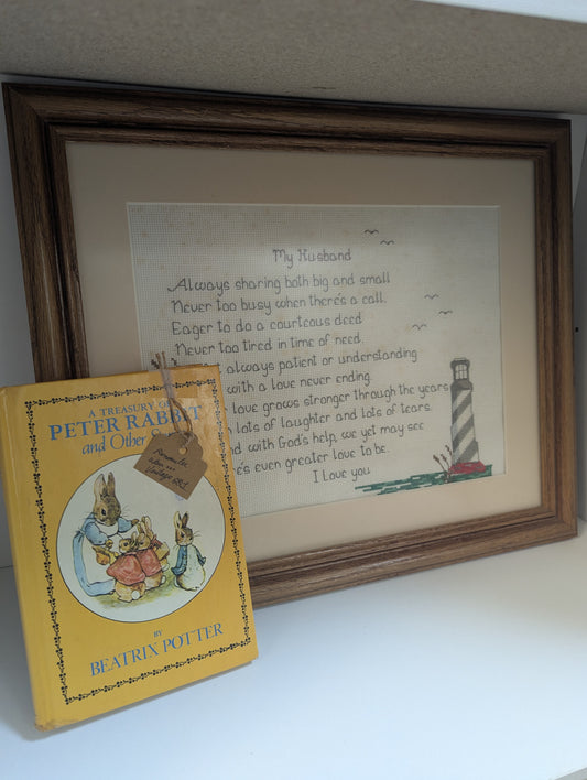 Cross Stitch and Book
