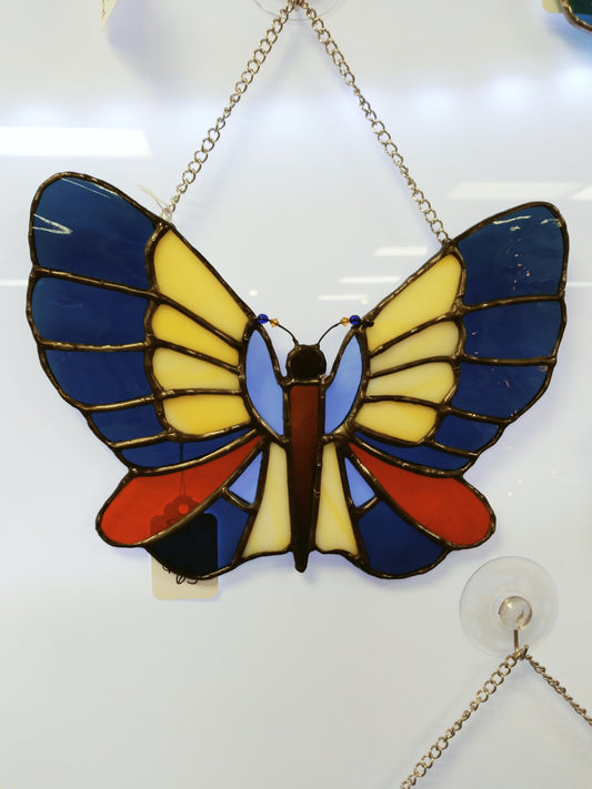 Butterfly Stained Glass Sun Catcher